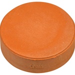 HOCKEY PUCK SPONGE ORANGE