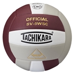 VOLLEYBALL TACHIKARA MAROON/WH/SILV