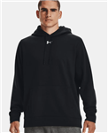 Under Armour M's Hustle Fleece Hoodie Black