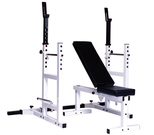 WEIGHT BENCH AND RACK ADJ.