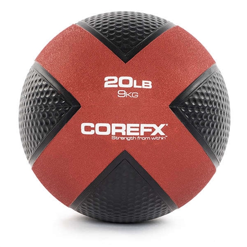 MEDICINE BALL RUBBER 20LB COREFX