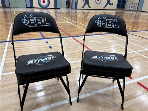 CUSTOM PADDED SIDELINE CHAIR
