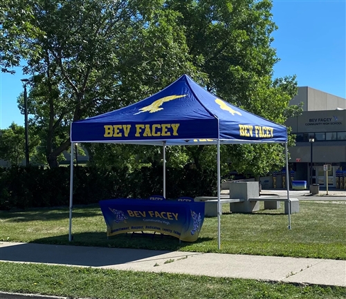 DECORATED CANOPY - TRACK MEET