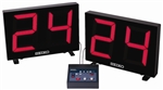 SHOTCLOCKS 19 2/3" W X 13 1/4" H X 2 1/8" D