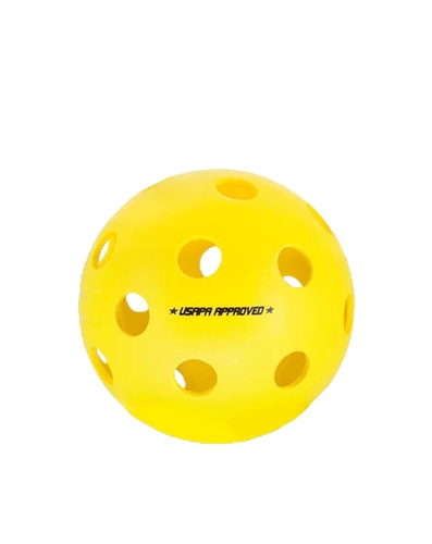 PICKLEBALL BALL INDOOR YELLOW - INDIVIDUAL BALLS