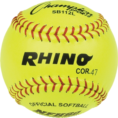 SOFTBALL 12" Leather COR47 Yellow