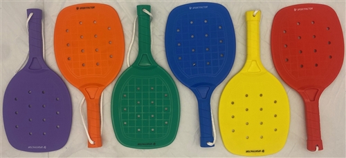 PICKLEBALL RACQUET RAINBOW SET OF 6