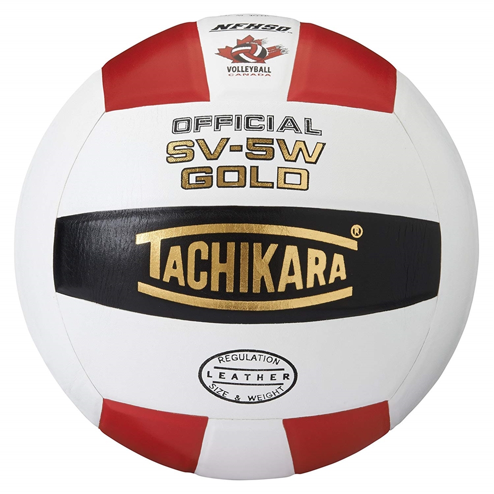 Tachikara SV5W Gold Volleyball - Professional Indoor Volleyball