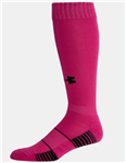 Under Armour Team Over The Calf Socks-PNK