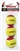 TENNIS BALL STAGE 3 YELLOW/RED WILSON