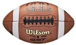 NCAA  FOOTBALL LEATHER WILSON GST GAME BALL